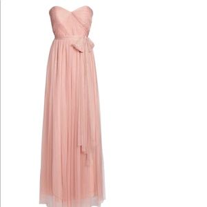 Jenny Yoo Annabelle Convertible Tulle Column Dress
